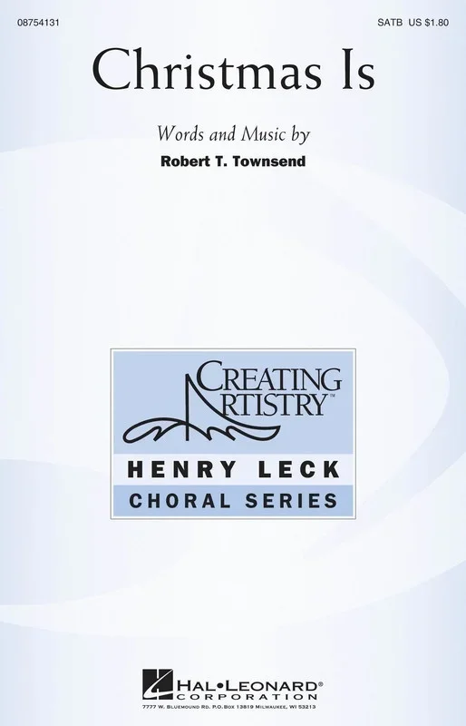 Christmas Is SATB (Octavo)