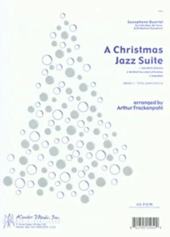 Christmas Jazz Suite Aatb Sax Quartet (Music Score/Parts) Book