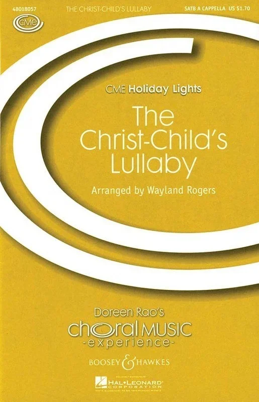 Chrst Child Lulby SATB Book