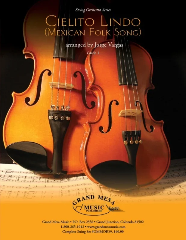 Cielito Lindo (Mexican Folk Song) So1 Score/Parts
