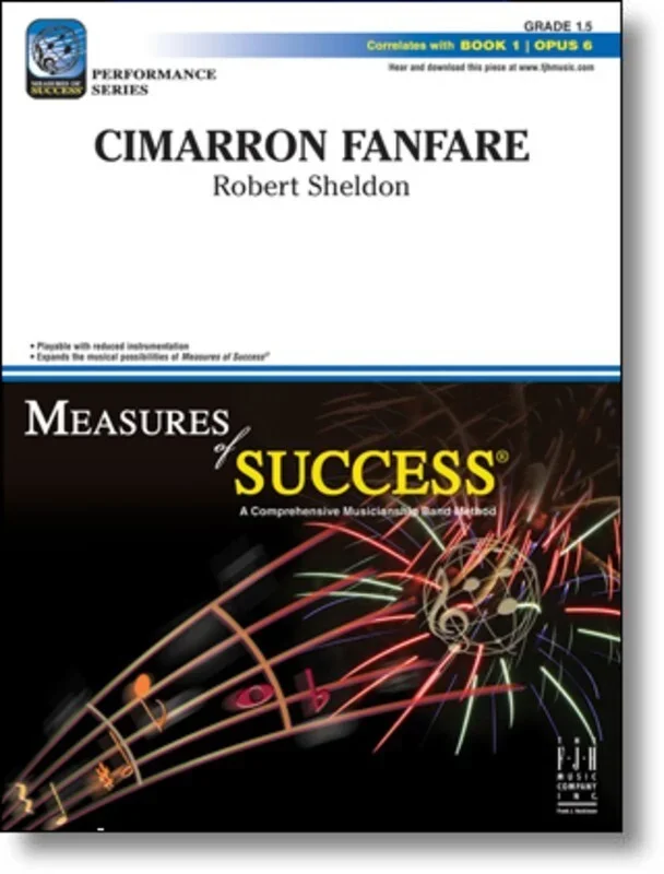Cimarron Fanfare Concert Band 1.5 Score/Parts Book