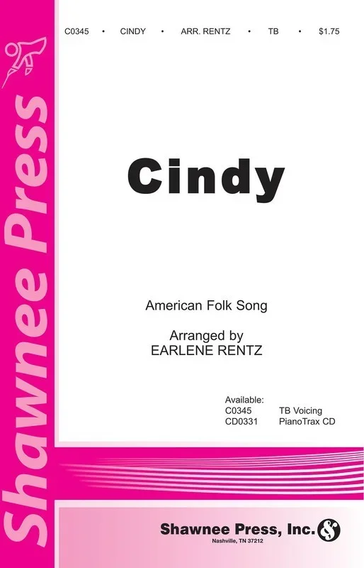 Cindy Accompanied Folk Song Book