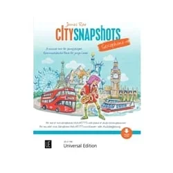 City Snapshots (Book/Online Audio) – Sax (Solo or Duet) and Piano