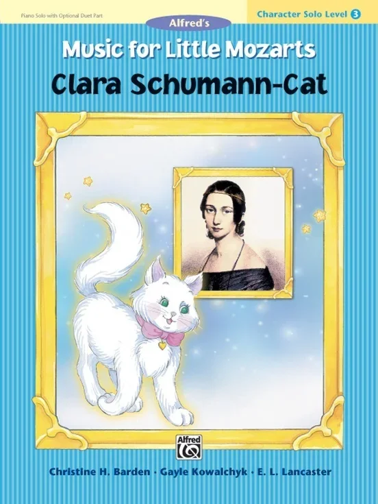 Clara Schumann Cat Character Solo Piano
