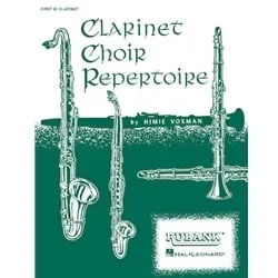 Clarinet Choir Repertoire – Clarinet 1 Part