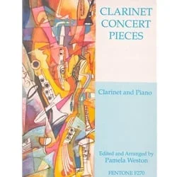 Clarinet Concert Pieces – Bb Clarinet and Piano