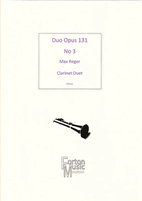 Clarinet Duo Opus 131 No 3 Book
