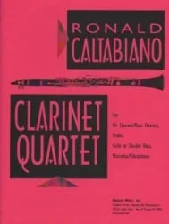 Clarinet Quartet – Clarinet, Violin, Cello (or Bass) and Percussion