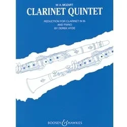Clarinet Quintet, K. 581 – Version for Clarinet and Piano