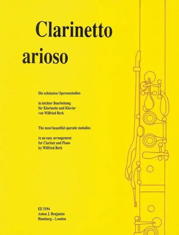 Clarinetto Arioso Cl/P Book