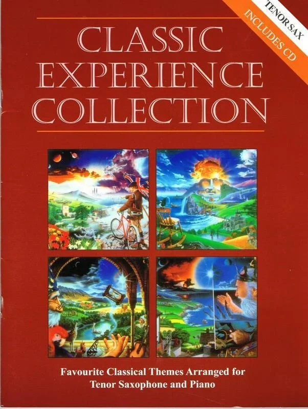 Classic Experience Collection Tenor Sax/Piano Softcover Book/CD