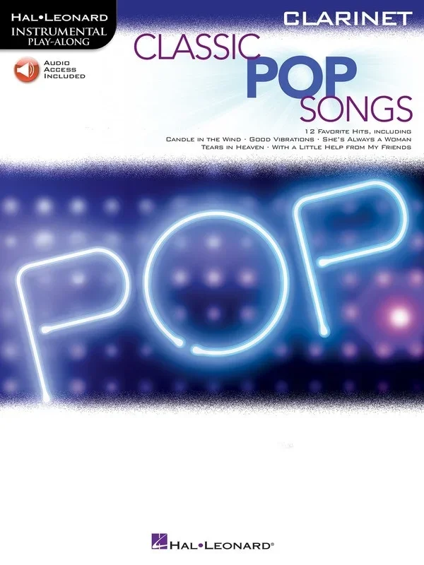 Classic Pop Songs For Clarinet Book/Online Audio (Softcover Book/Online Audio)