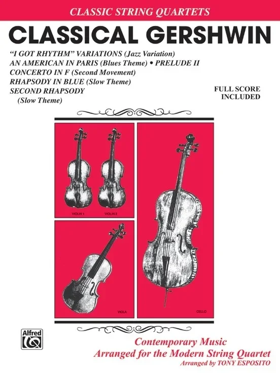 Classical Gershwin For String Quartet