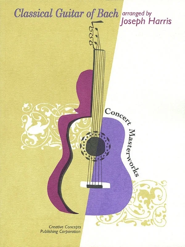 Classical Guitar Of Bach Guitar (Softcover Book)