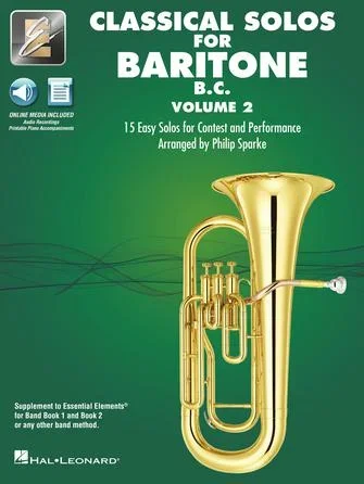 Classical Solos for Baritone (B.C.) – Volume 2