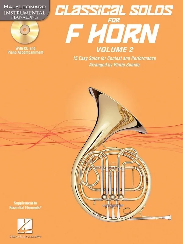 Classical Solos For F Horn V2 Book/CD (Softcover Book/CD)