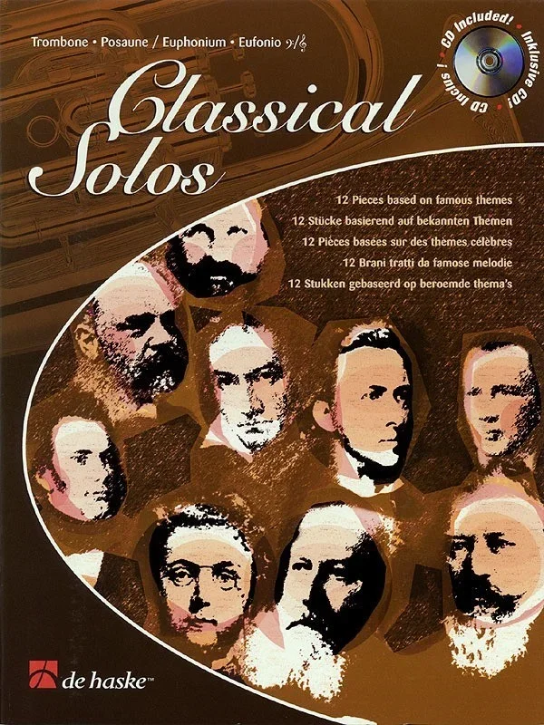 Classical Solos Trombone Book/CD