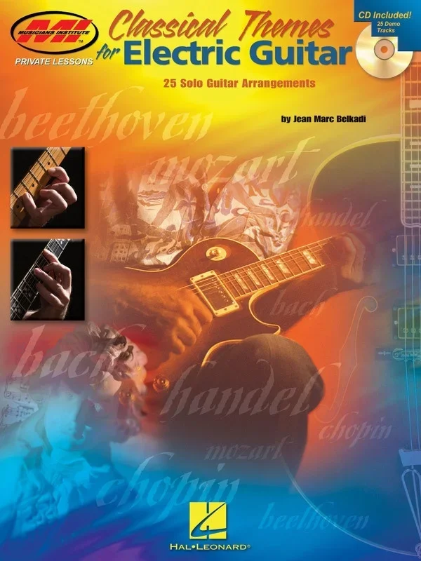 Classical Themes Electric Guitar Mi Book/CD (Softcover Book/CD)