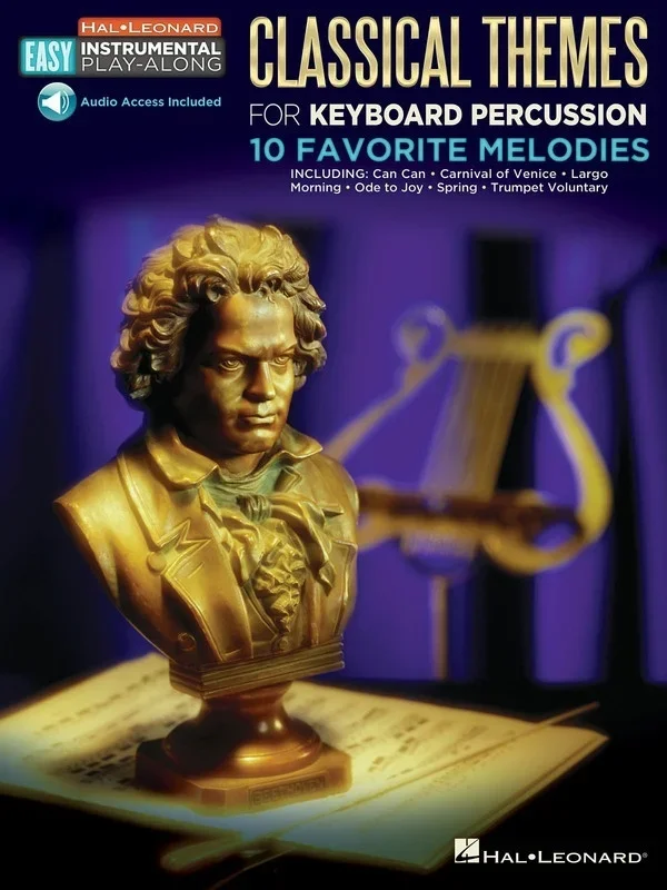 Classical Themes Key Percussion Easy Instrumental Play Along (Softcover Book/Onl