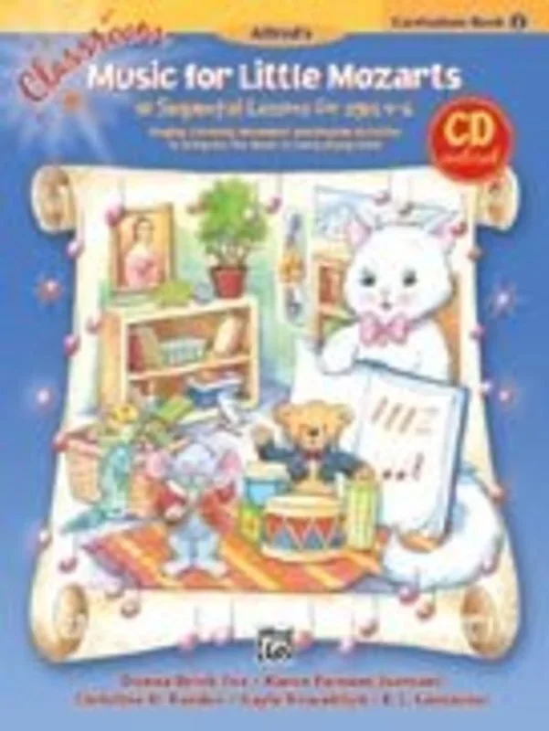 Classroom Music For Little Mozarts 2 Book/CD