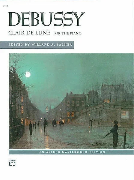 Claude Debussy – Clair de lune (from Suite Bergamasque) Piano Solo Book