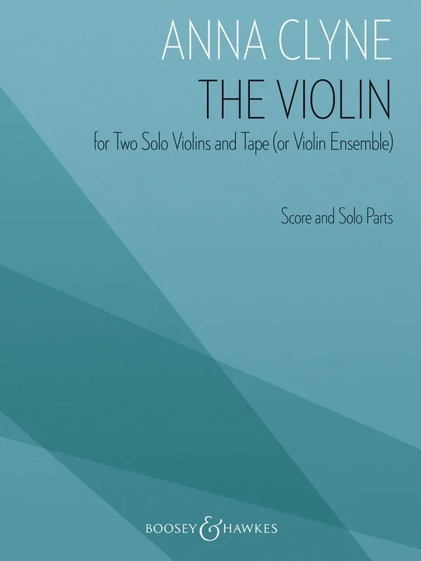 Clyne – The Violin For 2 Violins/Tape (Or Violin Ens) Score/Parts