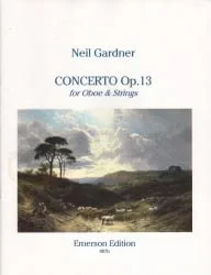 Cocnerto Op. 13 – Oboe and String Orchestra (Score and Parts)