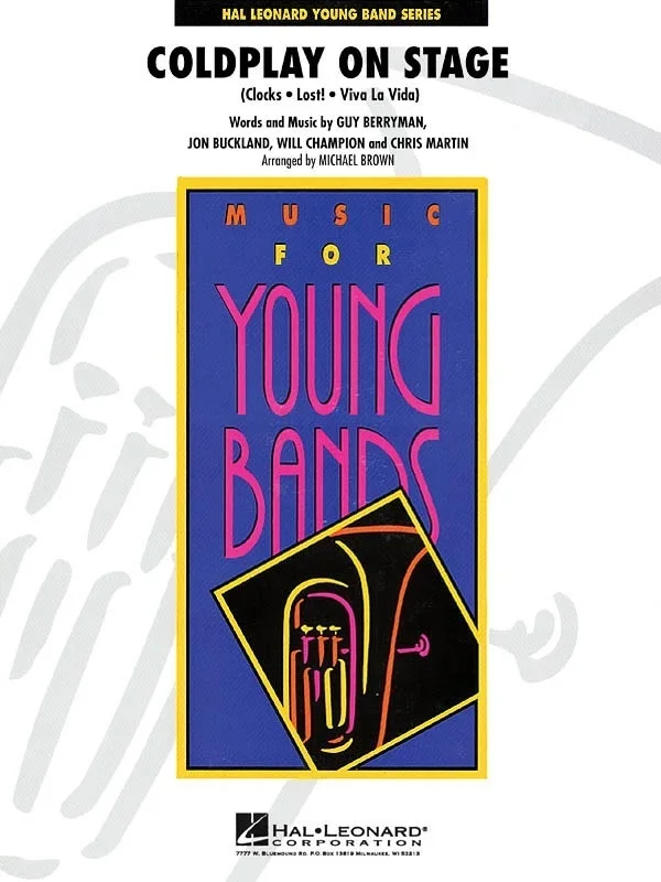 Coldplay On Stage Concert Band 3 (Music Score/Parts)