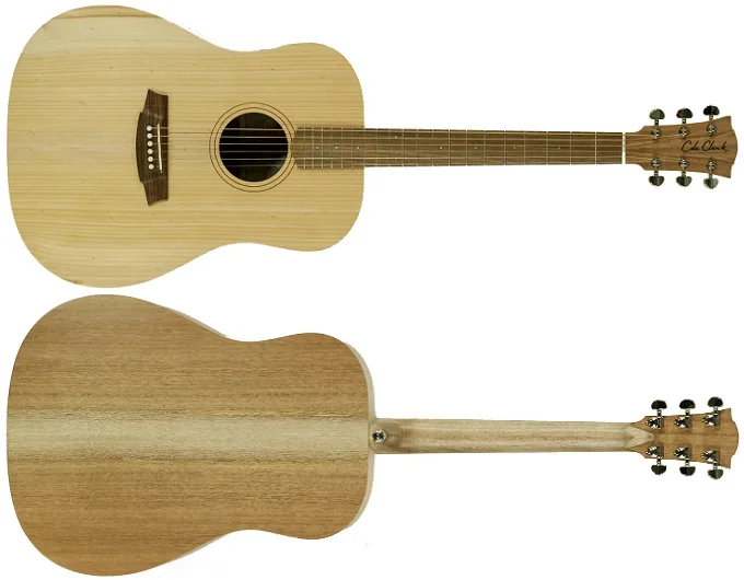 Cole Clark Fat Lady 1 Bunya Top Maple Back and Sides Acoustic Guitar