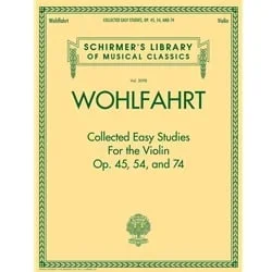 Collected Easy Studies for Violin, Op. 45, 52, and 74 – Violin