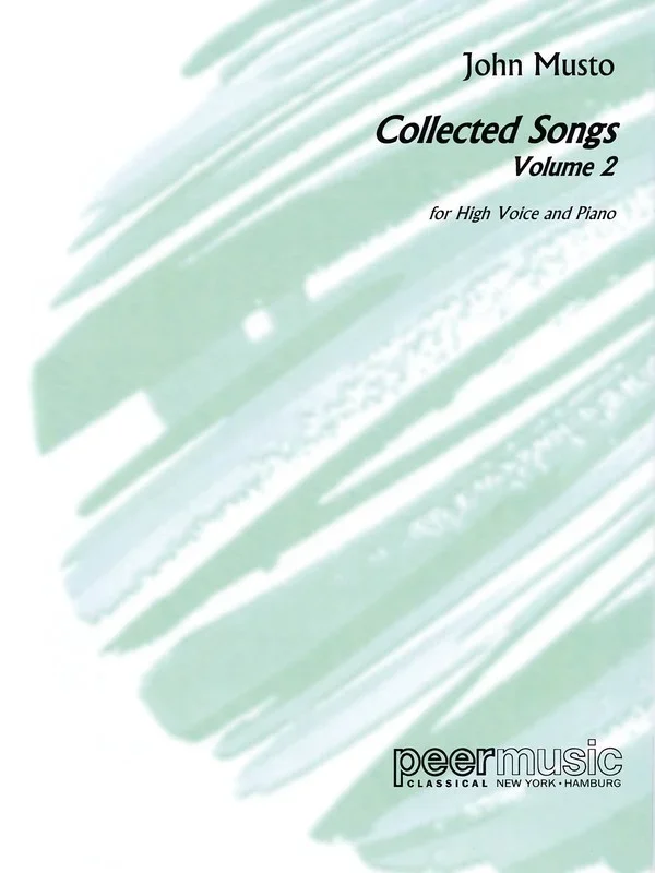 Collected Songs Vol 2 High Voice (Softcover Book)