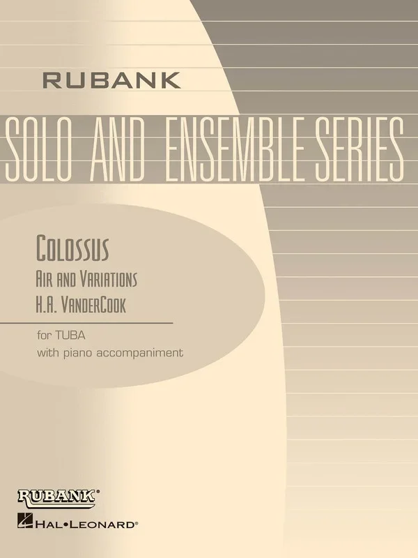 Colossus E Or B Flat Bass/Piano (Softcover Book)