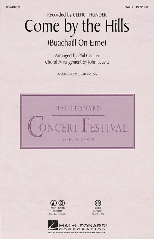 Come By The Hills Chamber Orchestra (Set of Parts)