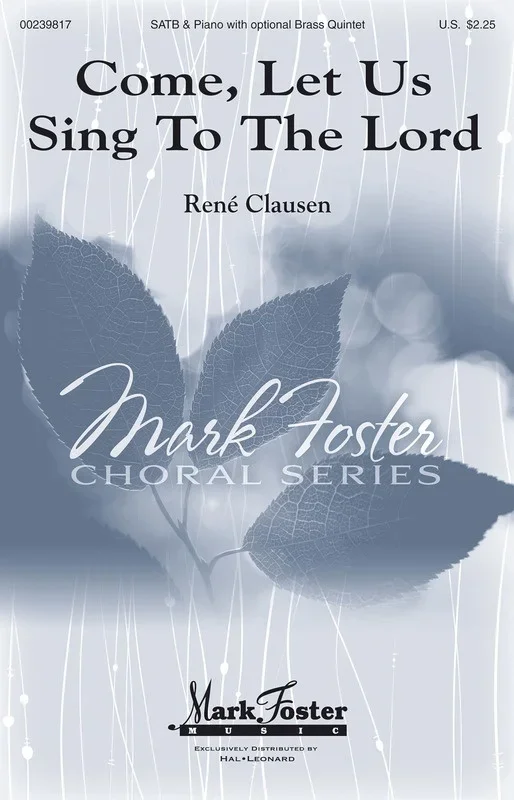 Come Let Us Sing To The Lord SATB (Octavo)