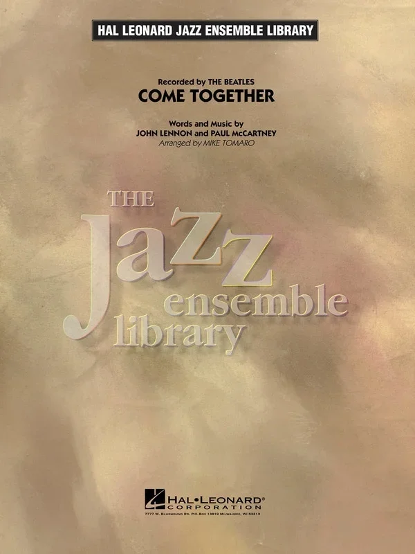 Come Together Jel4 (Music Score/Parts)