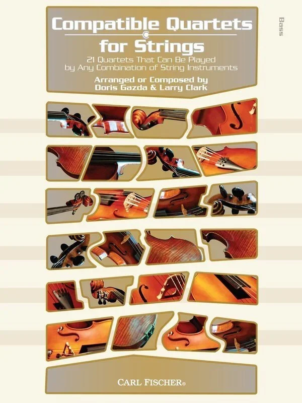 Compatible Quartets For Strings Bass Book/CD (Softcover Book)