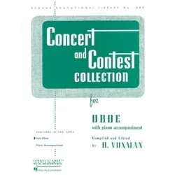 Concert and Contest Collection for Oboe – Oboe Part