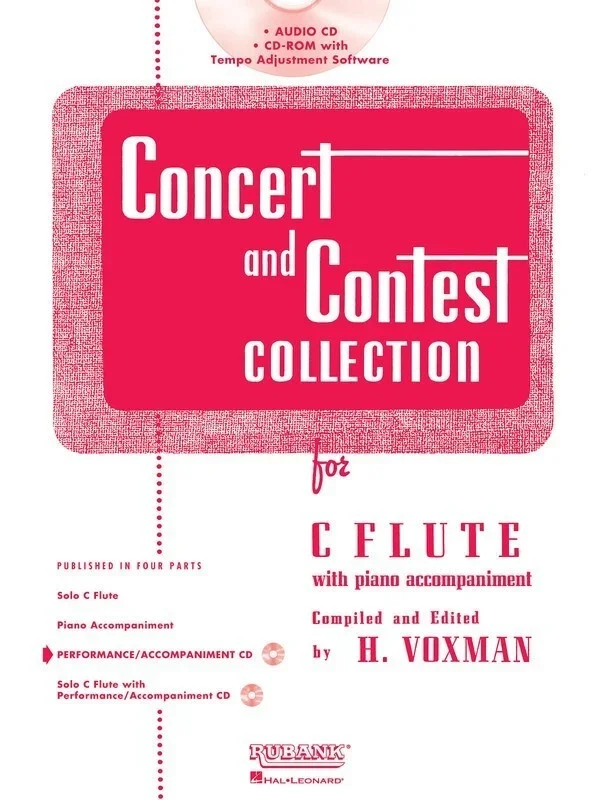 Concert And Contest Flute CD Only (CD-Rom Only)