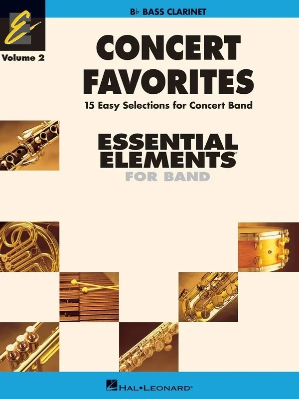 Concert Favorites Essential Elements V2 Bass Clarinet (Softcover Book)
