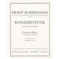 Concert Piece In E Flat, Op. 67 – Trombone and Piano