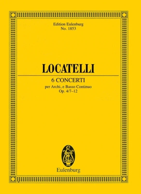 Concerti 6 Op 4 Nos 7-12