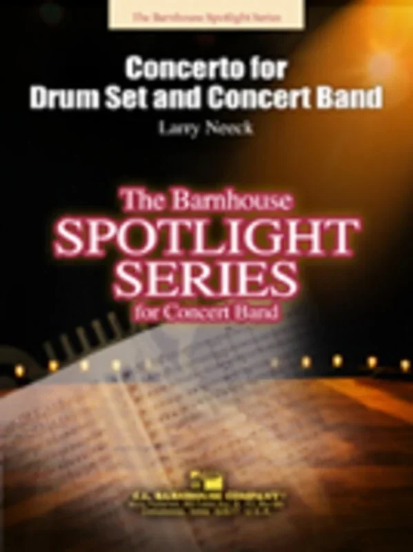 Concerto For Drum Set And Band (Music Score/Parts) Book