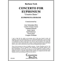 Concerto for Euphonium “Creative States” – Euphonium and Piano