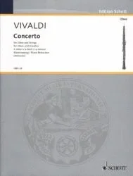Concerto in A Minor RV 461 – Oboe and Piano