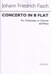 Concerto in B-flat – Chalumeau (or Clarinet) and Piano