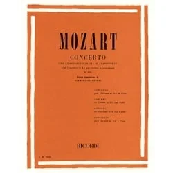 Concerto in Bb, K. 219 – Clarinet & Piano