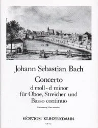 Concerto in D Minor BWV 1059 – Oboe and Piano