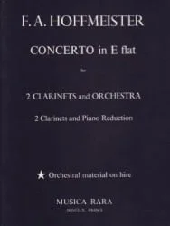 Concerto in E-flat Major – Clarinet Duet and Piano