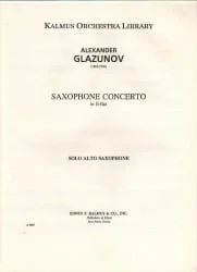 Concerto in E-flat Major – Sax Part ONLY