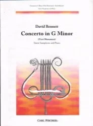 Concerto in G Minor (First Movement) – Tenor Sax and Piano